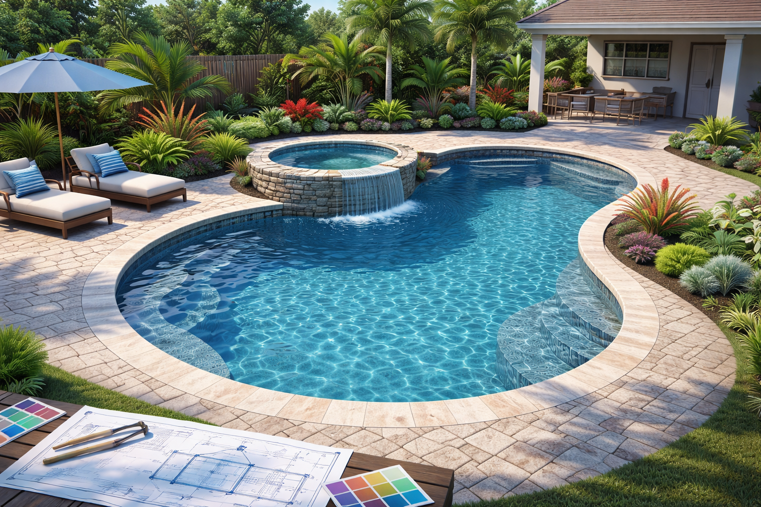 design is first step of pool building process