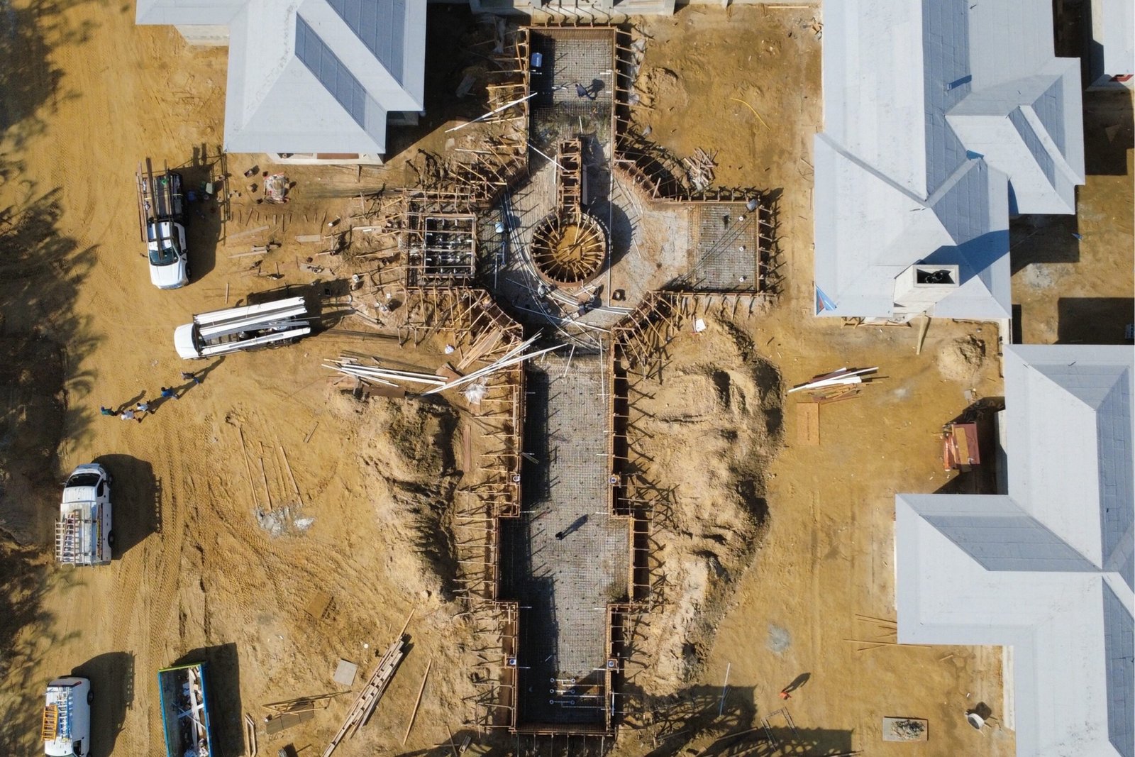 forming and steel rebar