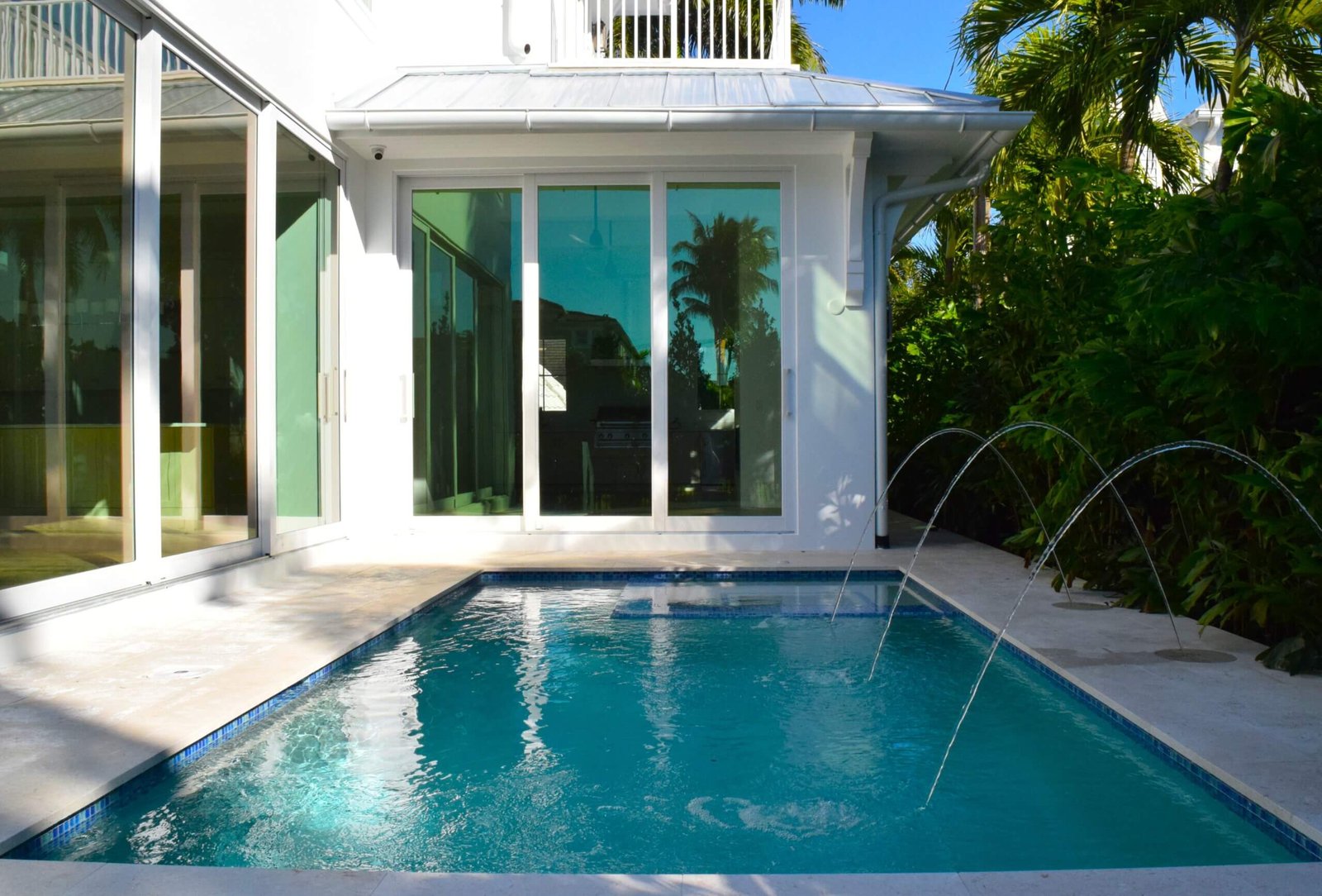 inground concrete plunge pool