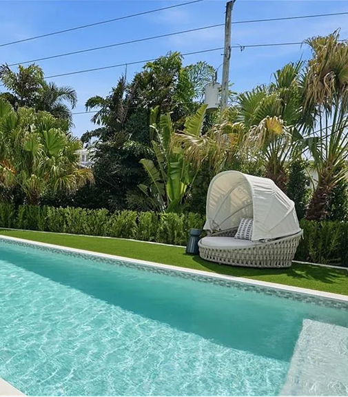 residential pool build