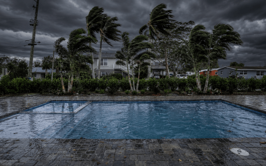 pool prep for hurricane