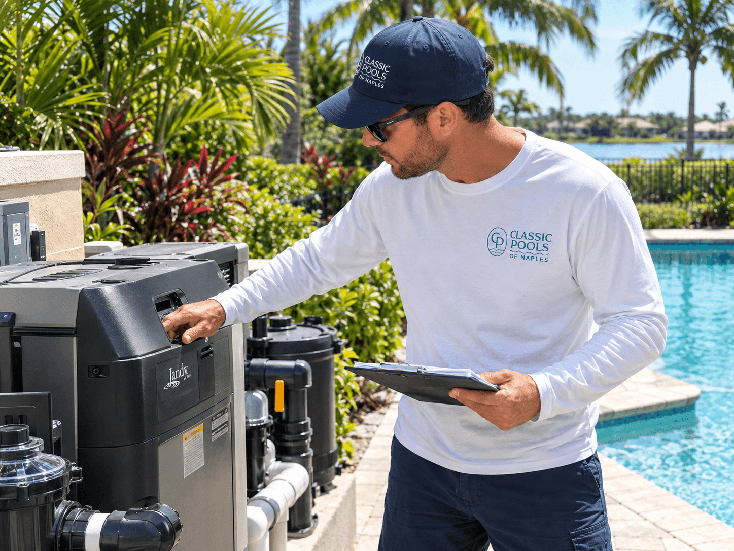pool equipment inspection